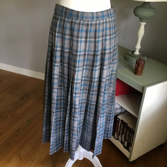 PENDLETON WOOL VINTAGE SKIRT - Picture 6 of 11
